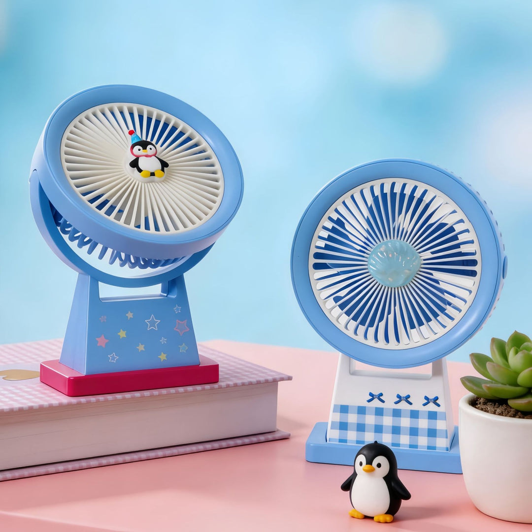 Ladies Funny Table Fan in Creative Animal Design Stornfield