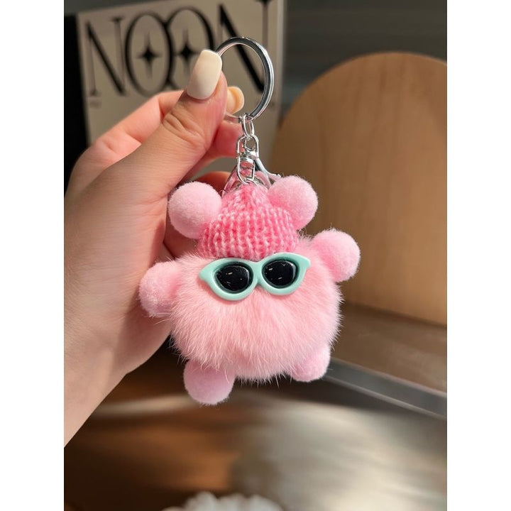 Fun and Playful Plush Cactus Keychain Stornfield