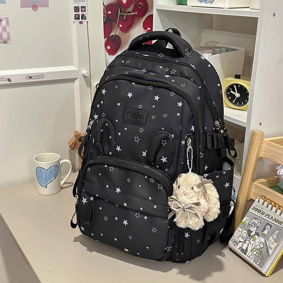 Adorable Bunny-Ear School Backpack Stornfield