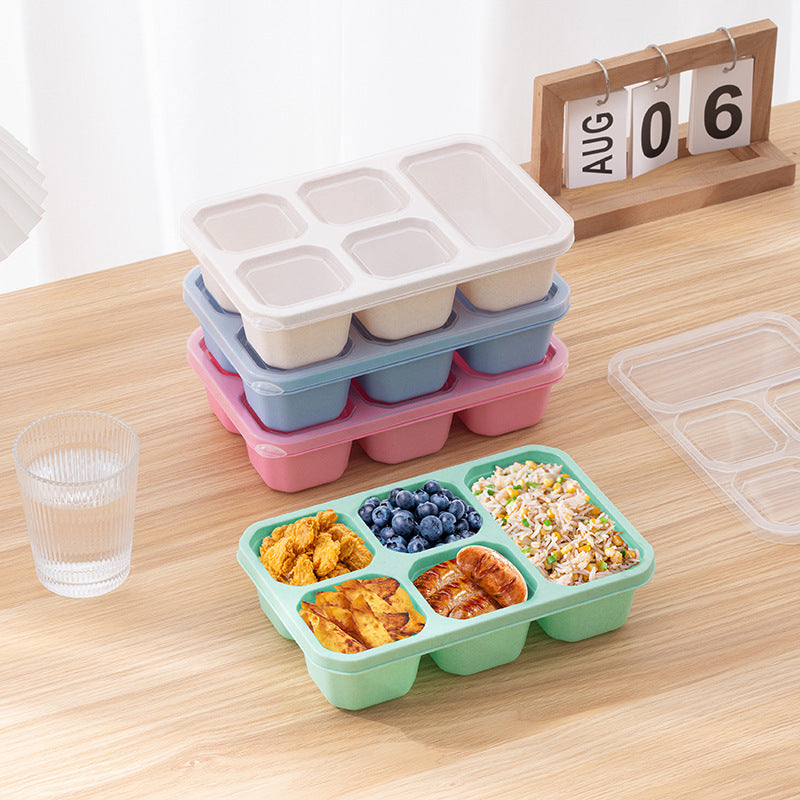 Multi-Compartment Food Storage Container Set