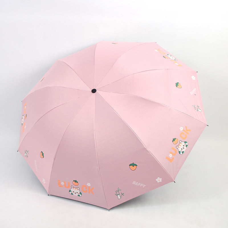 Women's Foldable Umbrella with Colorful Design Stornfield