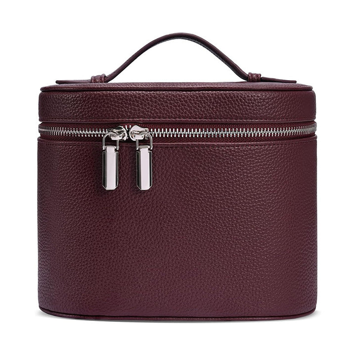 Cosmetic storage bag with elegant design and sturdy carrying handle Stornfield