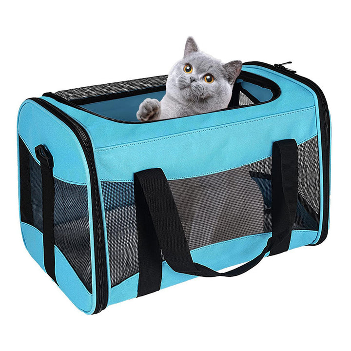Pet carrier bag with breathable mesh windows Stornfield