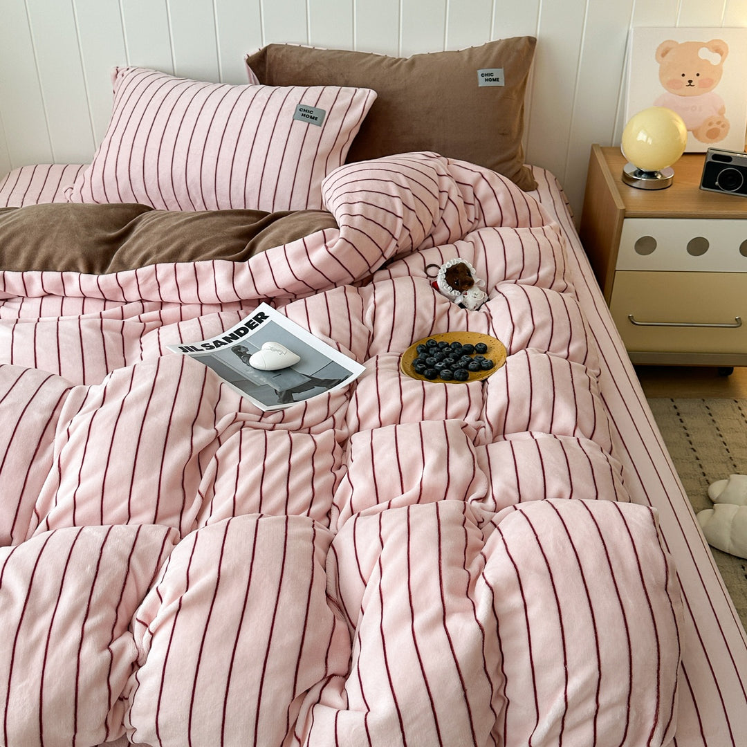 Soft Velvet Duvet Cover Set