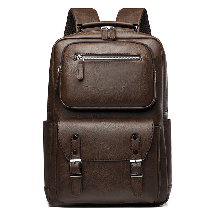 Stylish Multi-Purpose Leather Backpack Stornfield