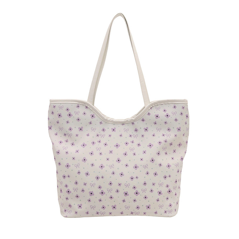 Floral Print Shopping Tote Bag Stornfield