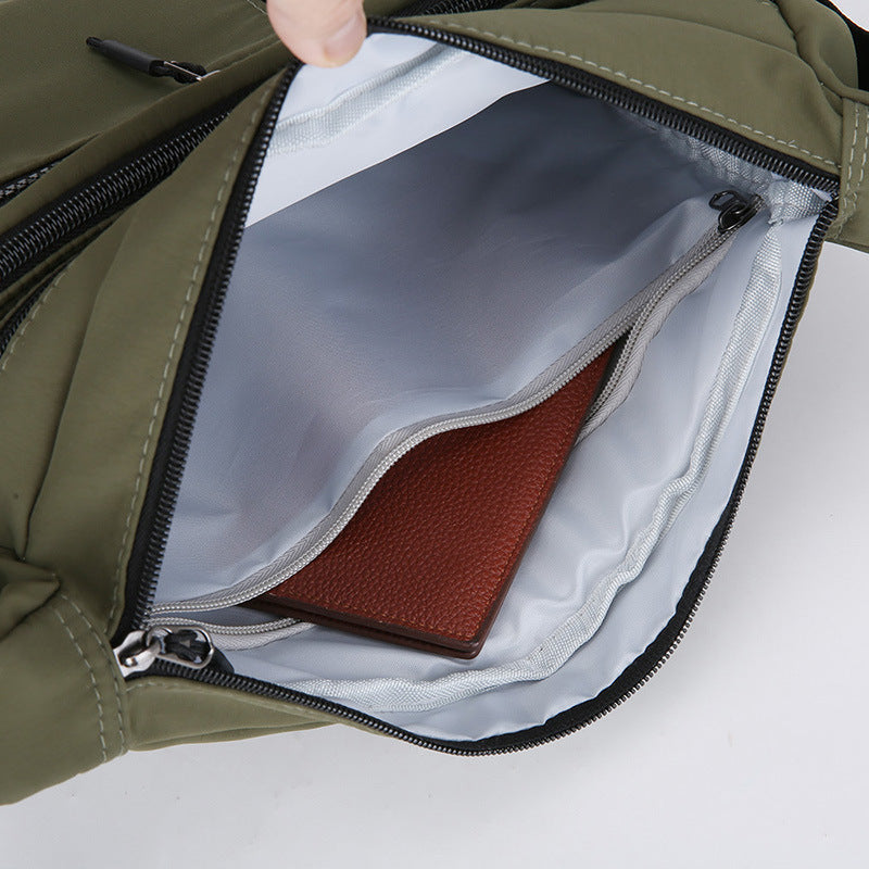 Versatile Multi-Pocket Crossbody Bag