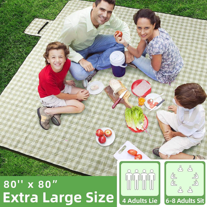 Picnic Blanket with Water-Resistant Backing Stornfield