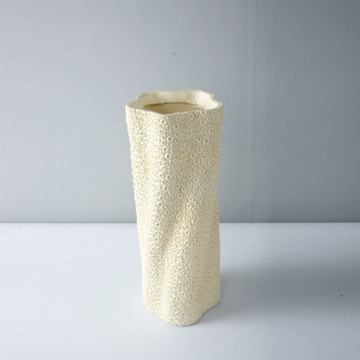 Decorative Textured Flower Vase