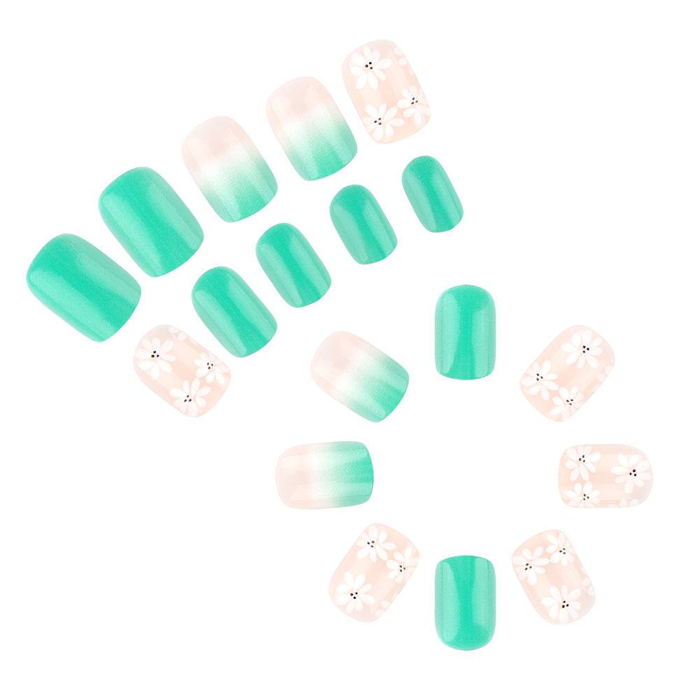 Floral Elegant Press-On Nail Art Set Stornfield