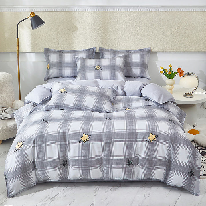 Cozy Heart Pattern Bedding Set