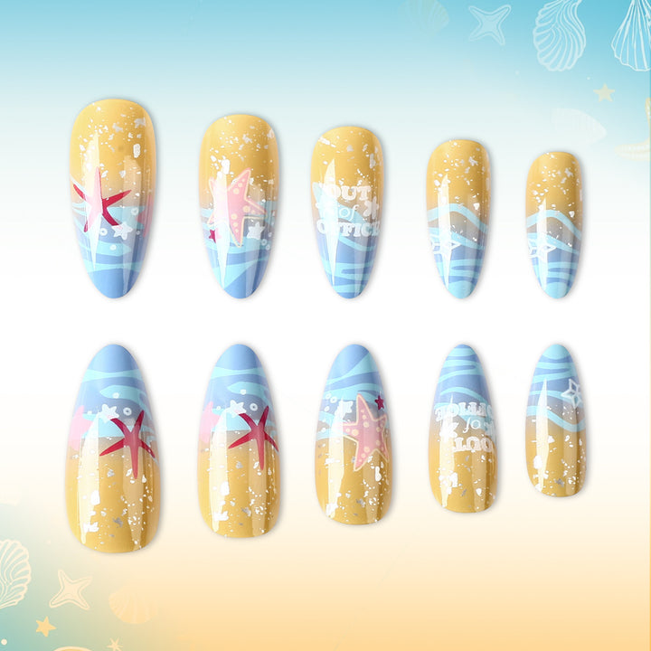 Themed Press-On Nail Art Stornfield