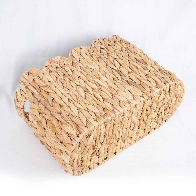 Handwoven Natural Fiber Storage Organizer Stornfield