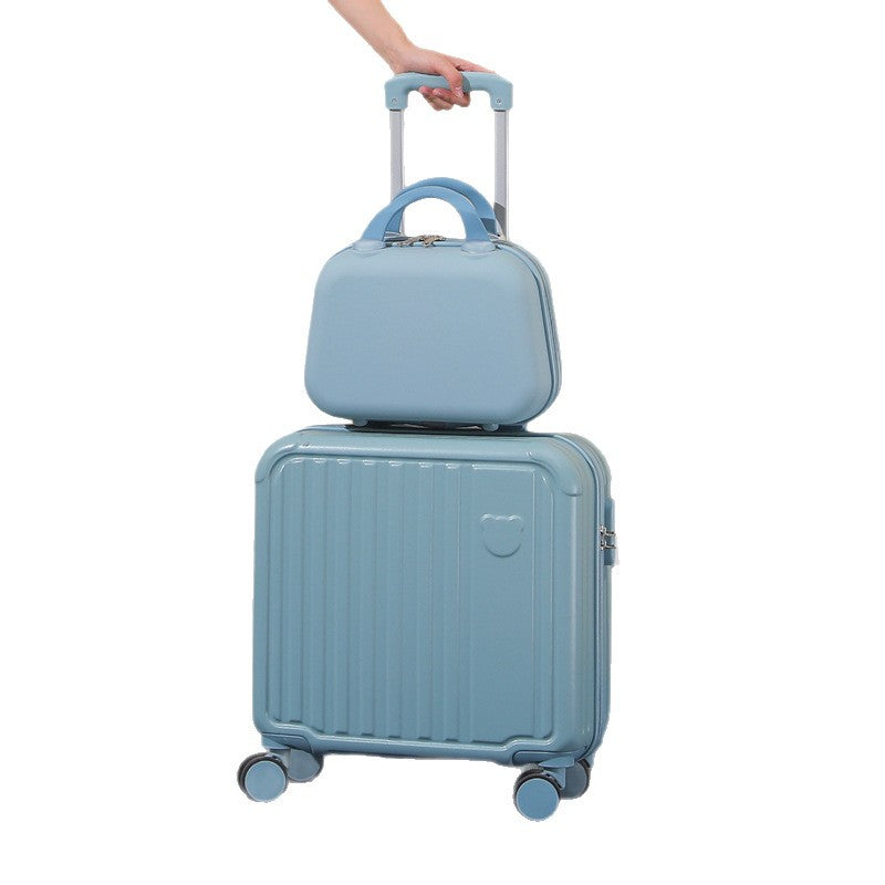 Women's Compact Hard-Shell Rolling Suitcase Stornfield
