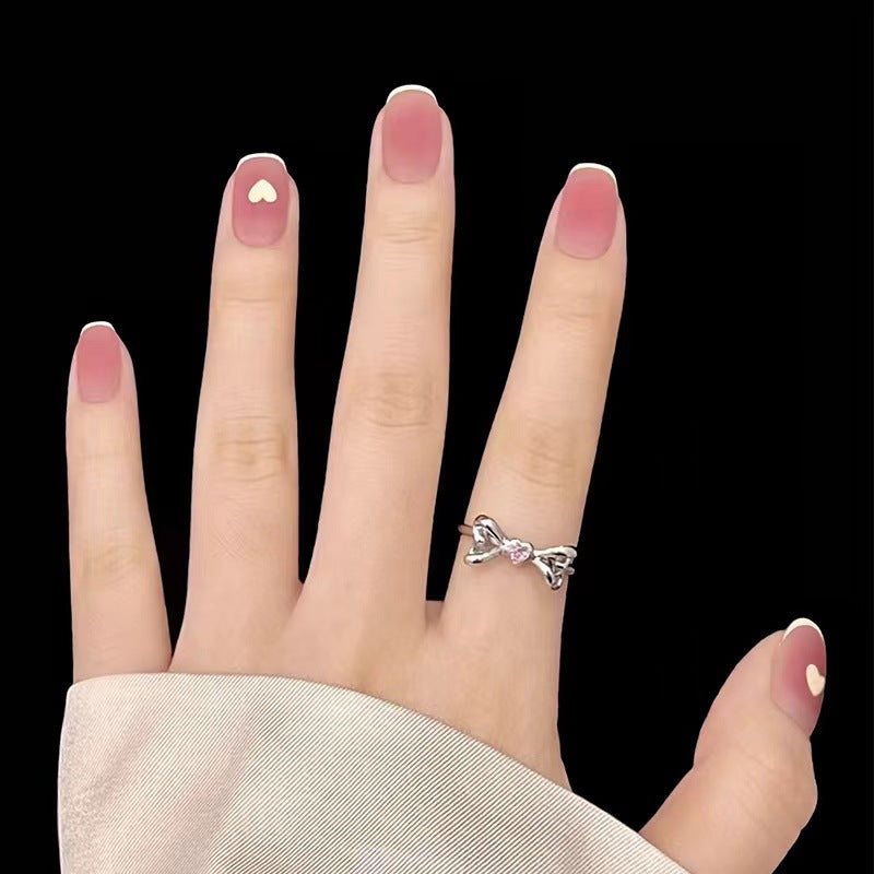 Creative nail designs with heart accent Stornfield