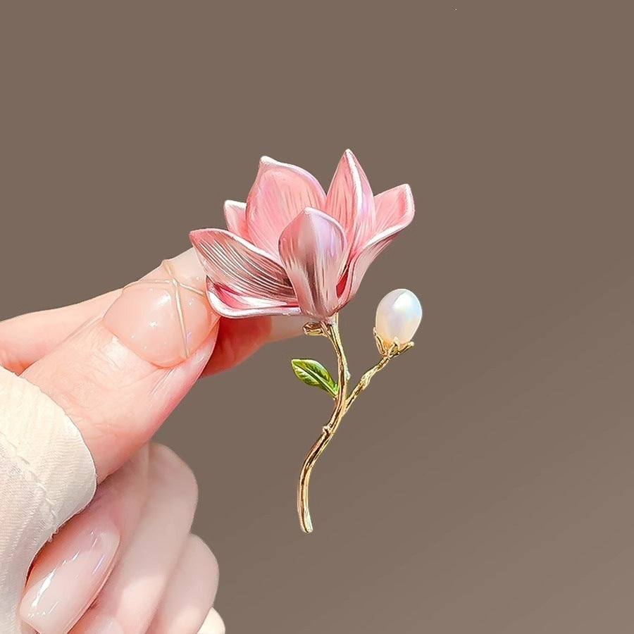 Elegant flower brooch Stornfield