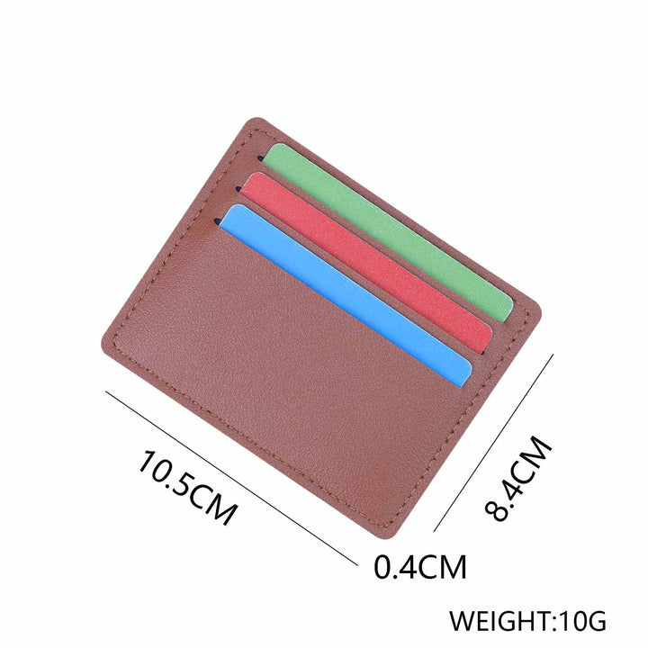 Premium Leather Credit Card Holder