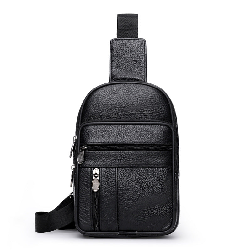 Minimalist Leather Sling Bag