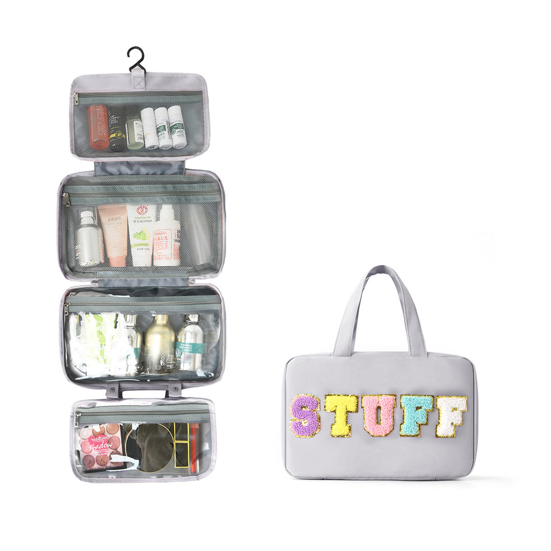 Multifunctional Cosmetic Organizer Bag with Hanging Design Stornfield
