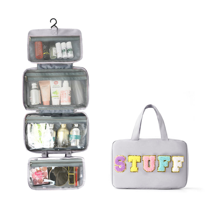 Multifunctional Cosmetic Organizer Bag with Hanging Design Stornfield