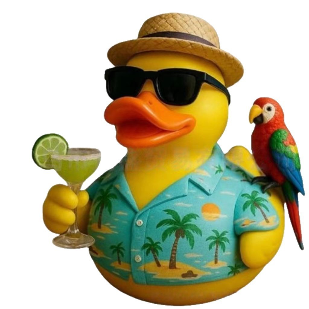 Funny rubber duck with sunshine design Stornfield