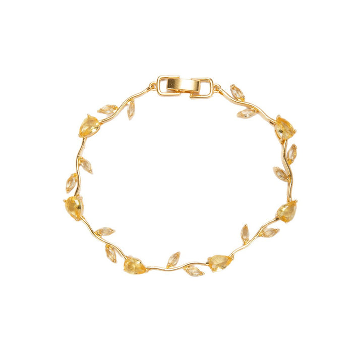 Elegant Floral Design Statement Bracelet Stornfield