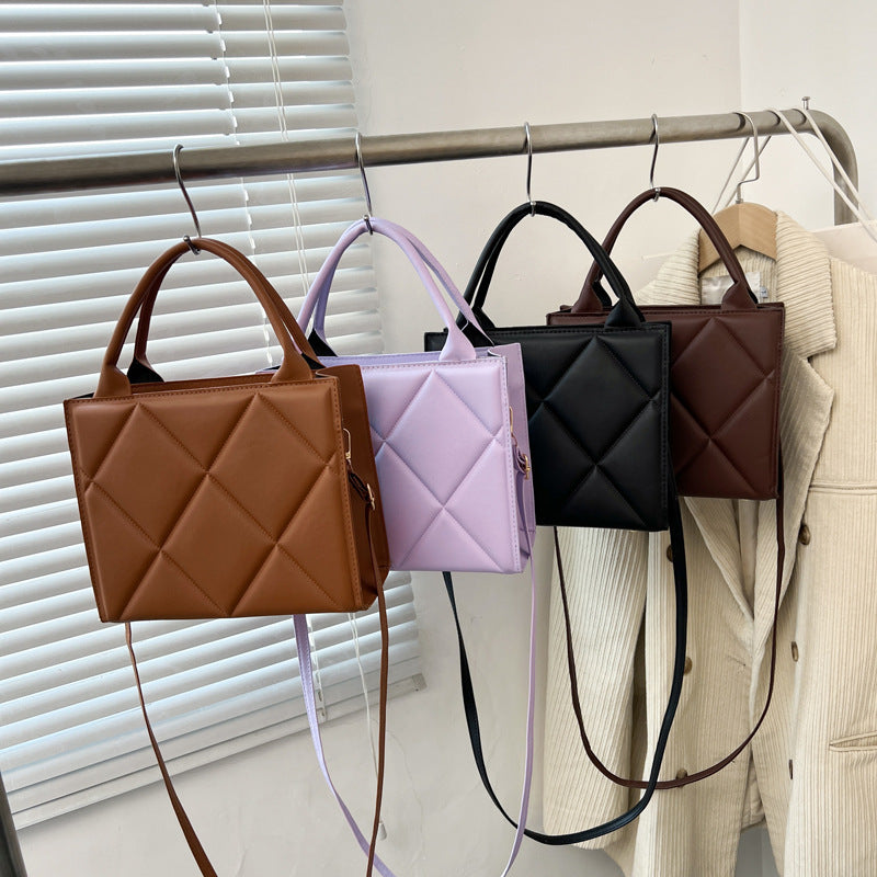 Quilted Leather Shoulder Handbag Stornfield