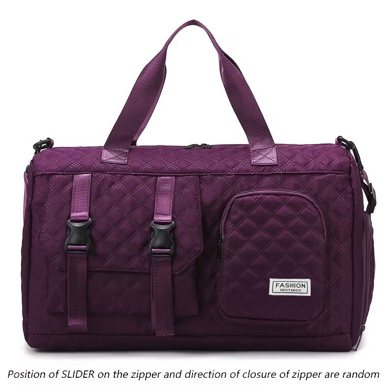Versatile Quilted Travel Duffel Bag Stornfield