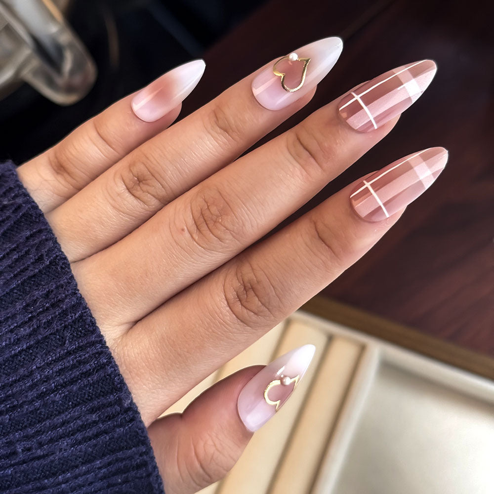 Elegant Press-On Nail Art Collection Stornfield