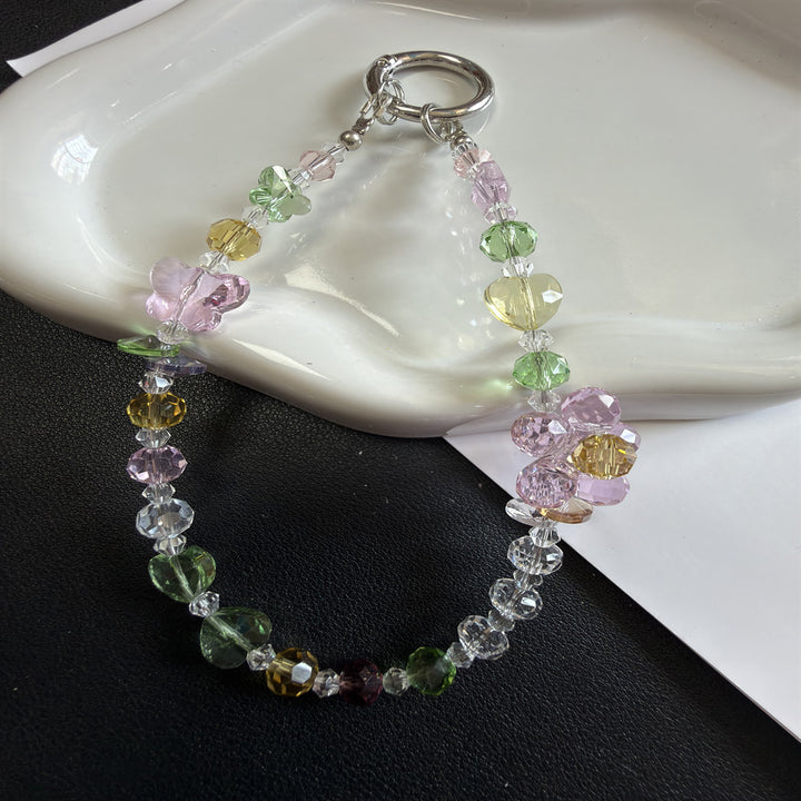 Decorative Beaded Charm Keychain Stornfield 1790135883