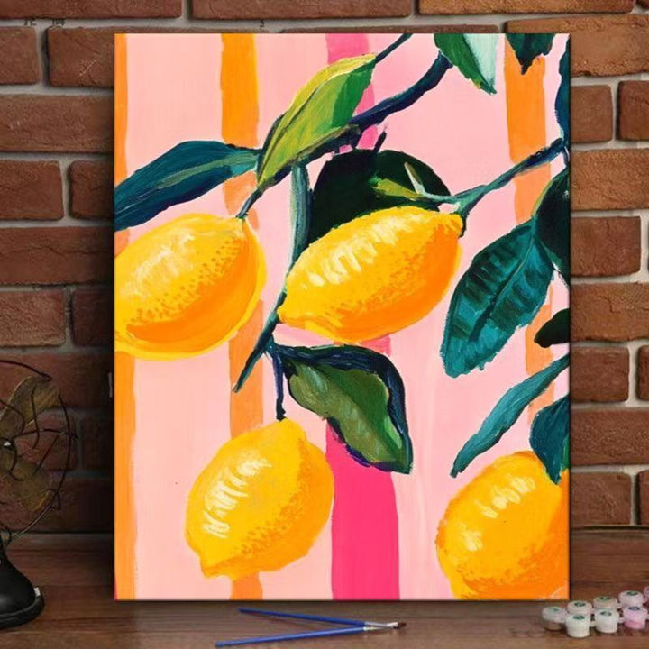 Peach Blossom Decorative Canvas Art Print Stornfield