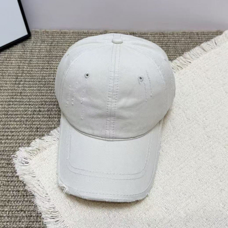 Women's Distressed Casual Twill Baseball Cap Stornfield