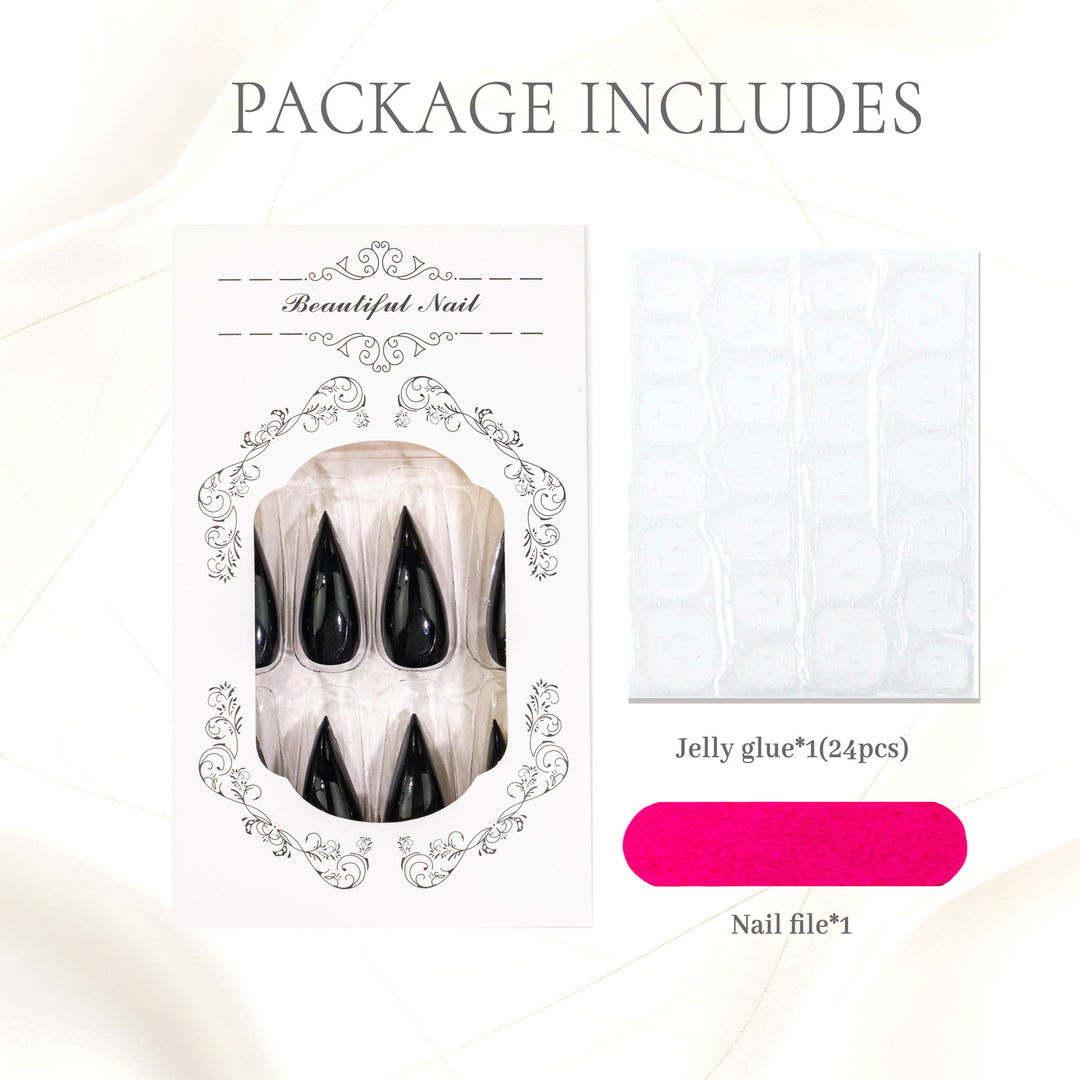 Premium Salon-Quality Stiletto Nail Tips