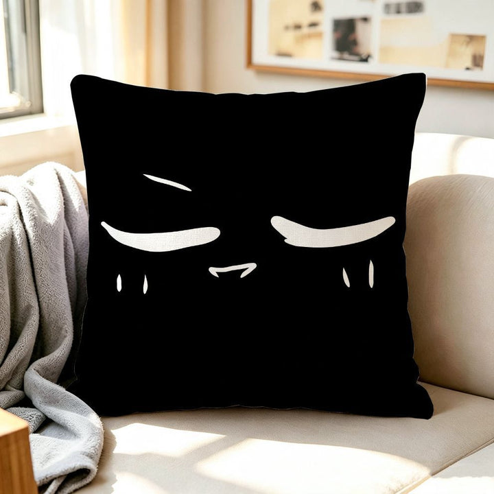 Quirky Graphic Decorative Throw Pillow