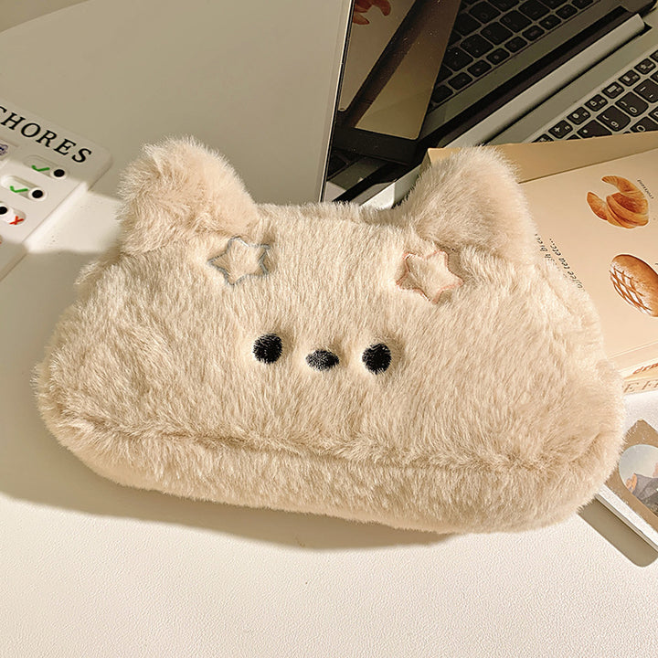 Fluffy cosmetic bag Stornfield
