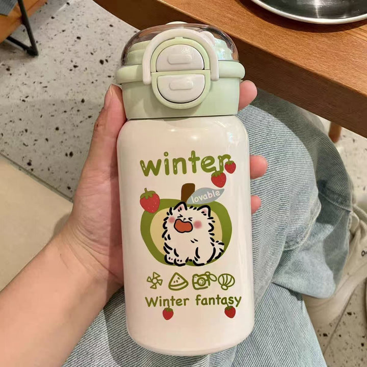 Women's practical drinking bottle with playful animal design Stornfield