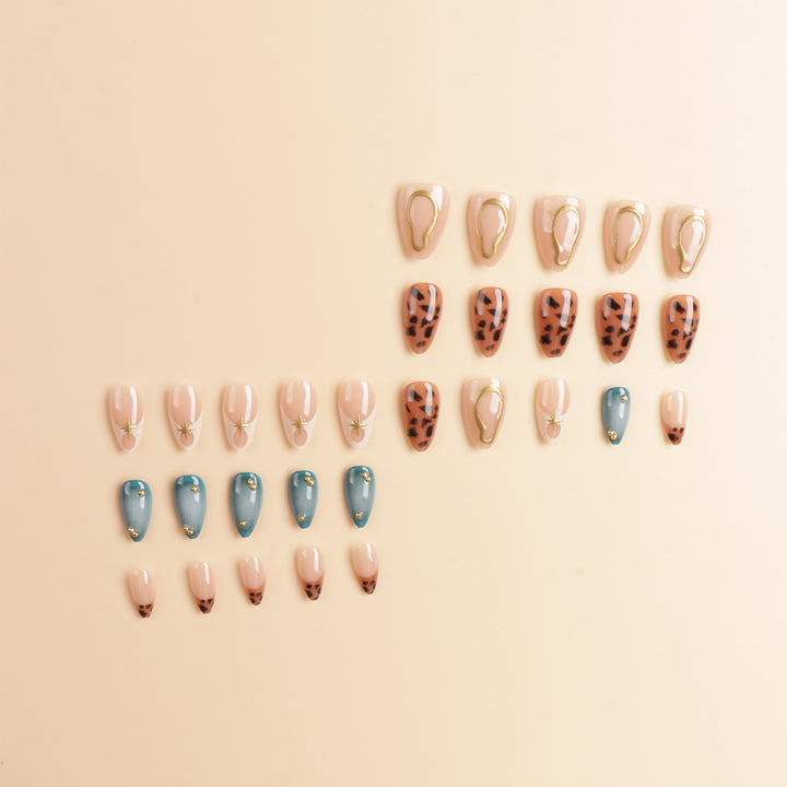 Artistic Press-On Nail Extensions Stornfield