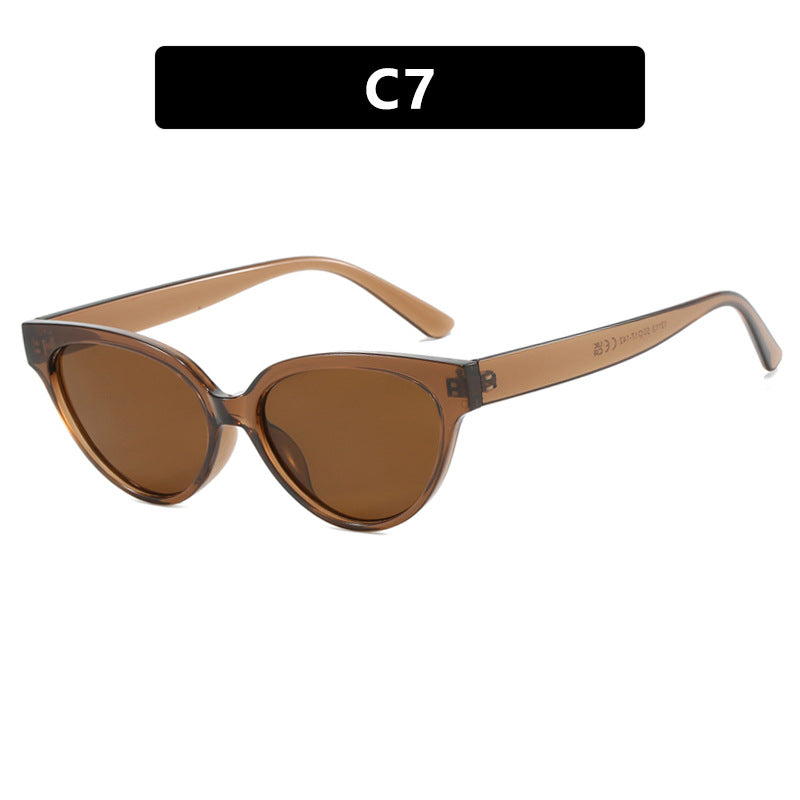 Ladies Cat-Eye Sunglasses with Luxurious Pattern and UV Protection Stornfield