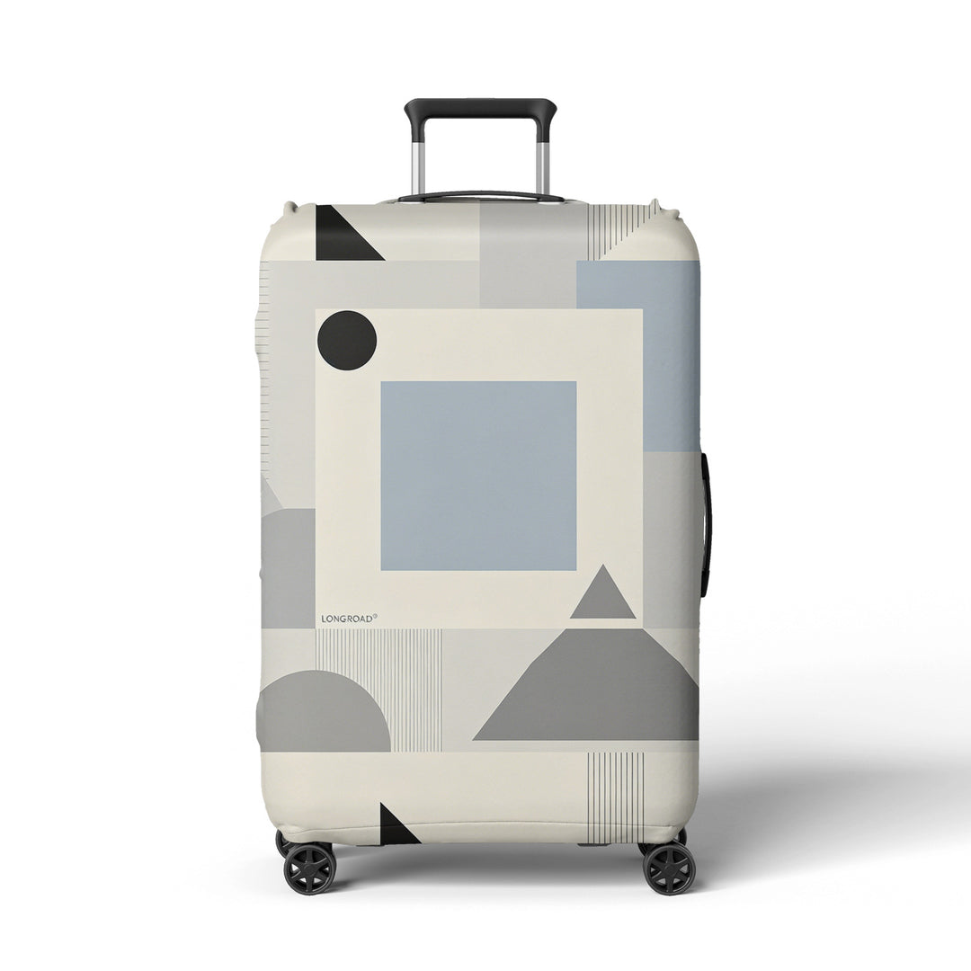 Women's suitcase cover with modern graphic design Stornfield