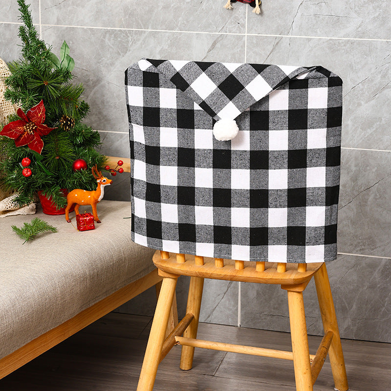 Festive chair cover in Christmas design Stornfield