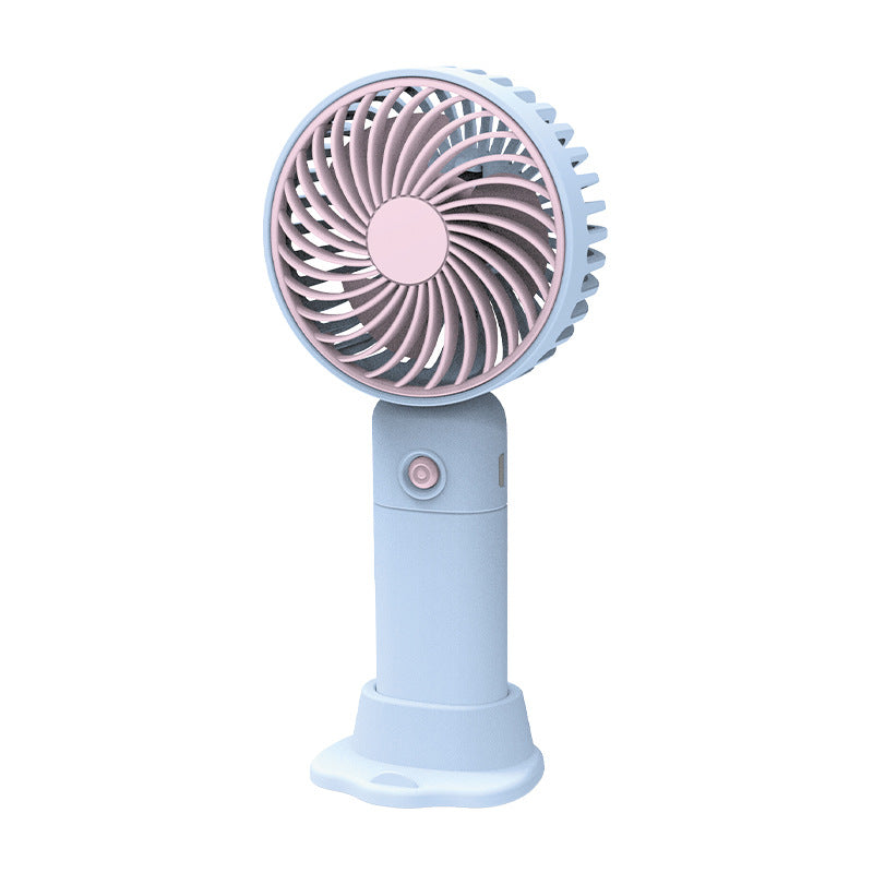 Women's Portable Mini Fan with Adjustable Tilt Angle and USB Charging Function Stornfield