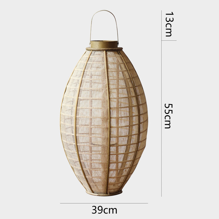 Handcrafted lantern made of natural materials Stornfield
