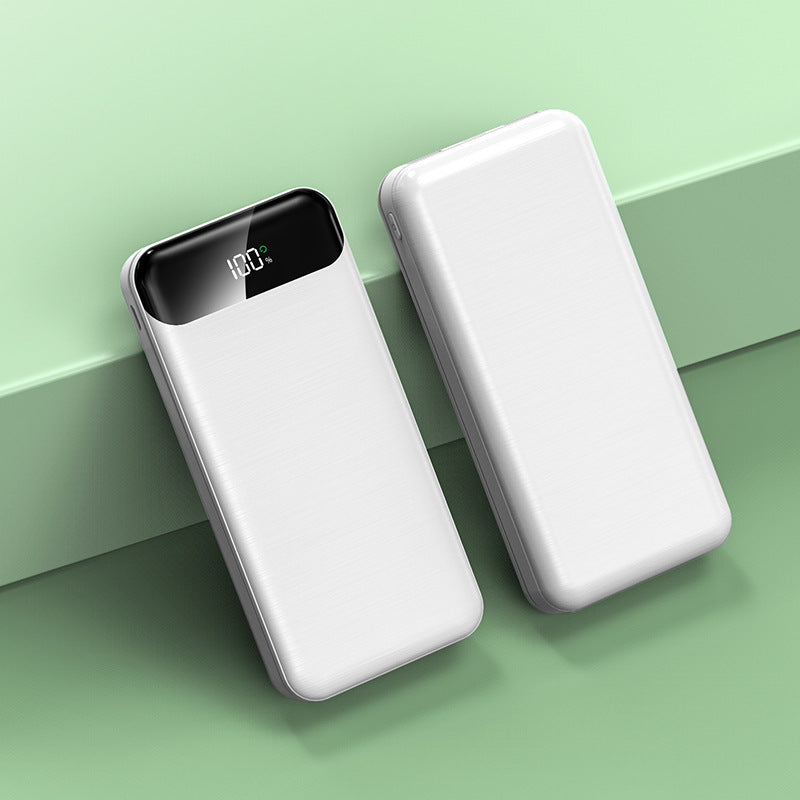 Portable power bank with intelligent LED display and fast charging Stornfield