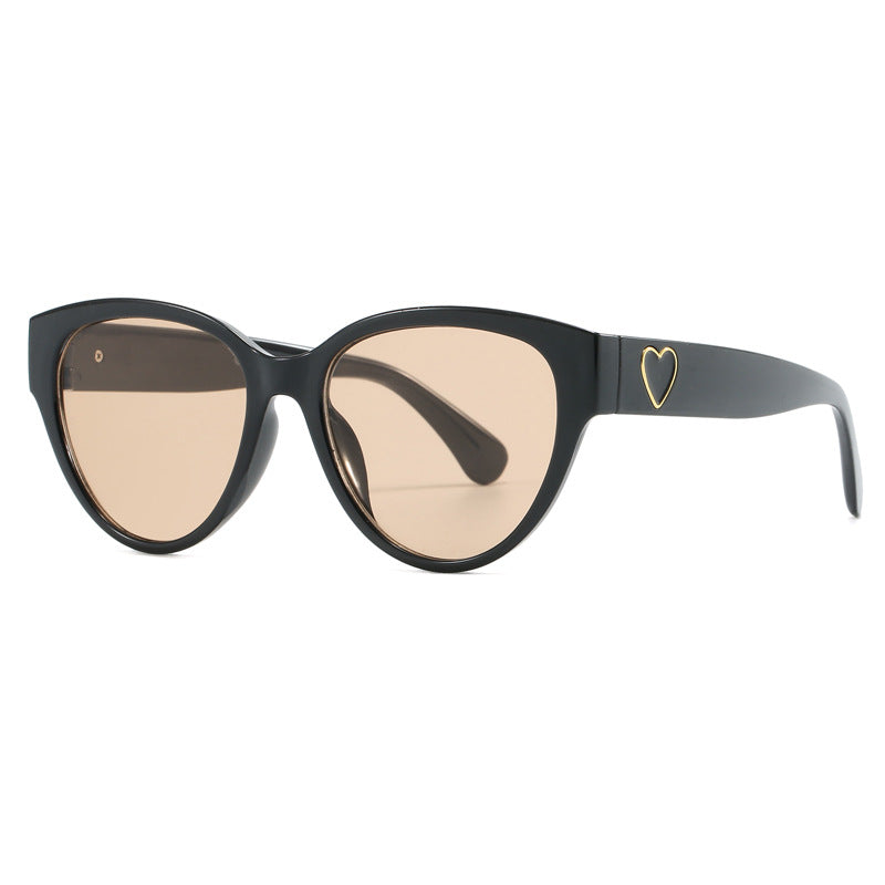 Women's Cat-Eye Sunglasses with Luxurious Leopard Print and Charming Details Stornfield