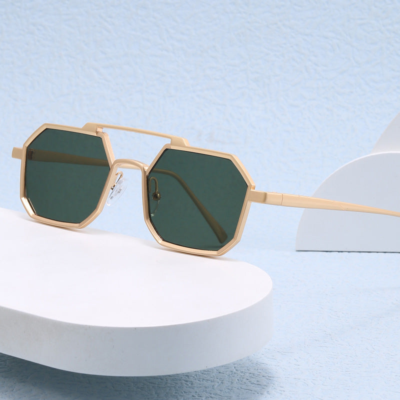 Ladies stylish sunglasses in elegant octagonal design Stornfield