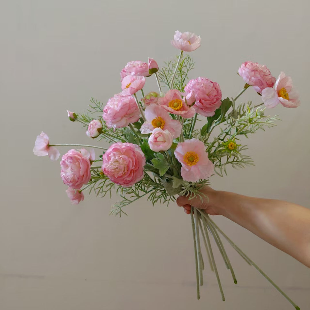 Lifelike Floral Bouquet Arrangement