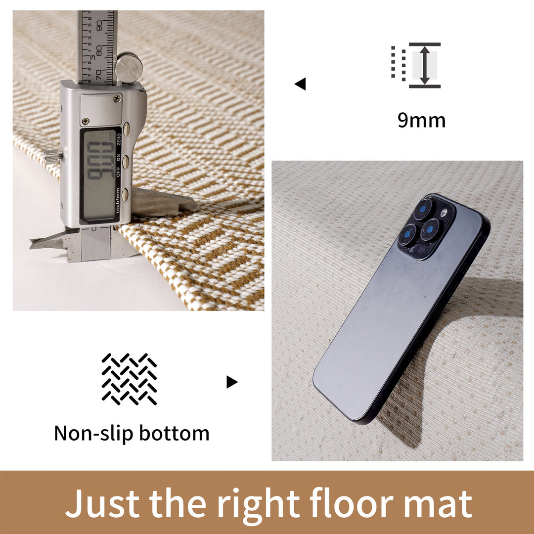 Geometric Pattern Kitchen Runner Mat