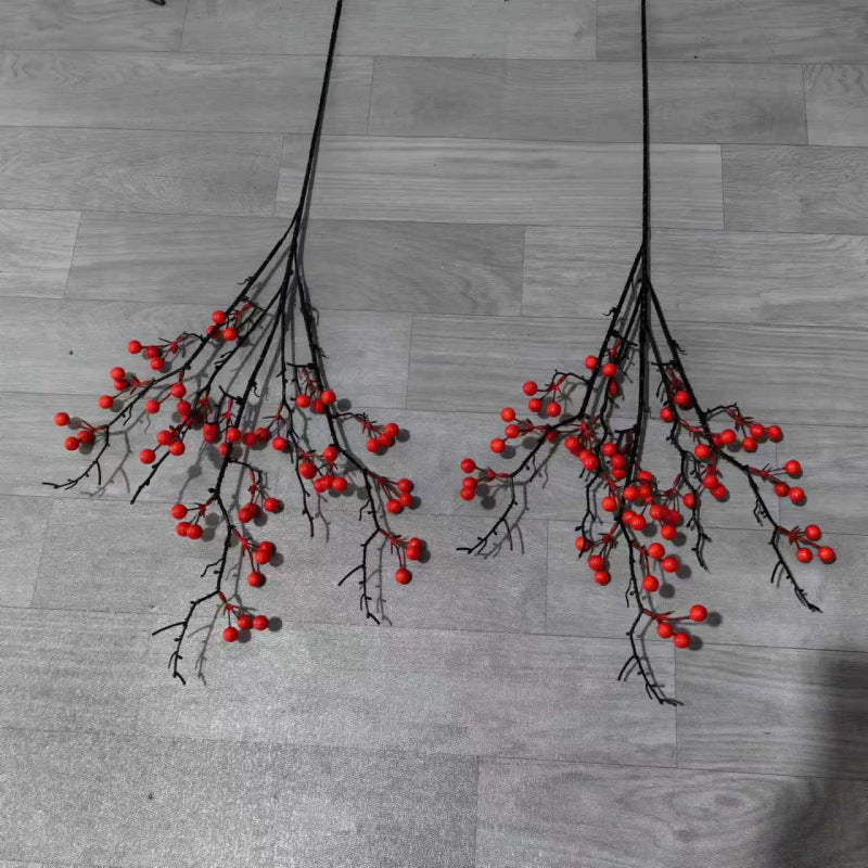 Decorative Berry Branch Arrangement for Home Decor
