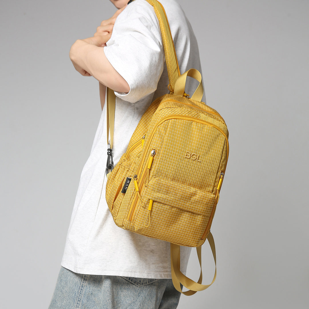 Textured Multi-Pocket Backpack Stornfield