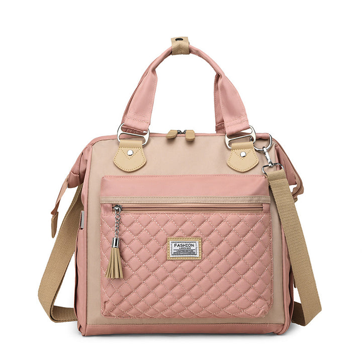 Structured Quilted Satchel Bag Stornfield